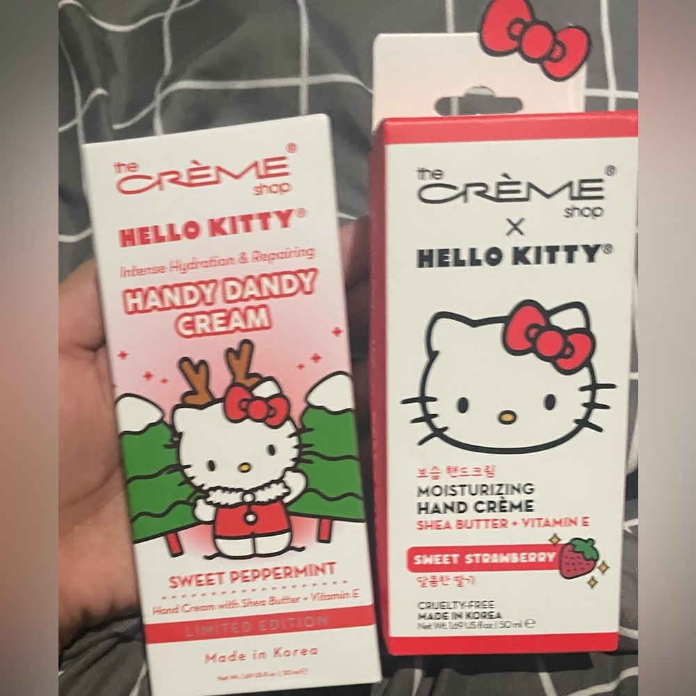 Hello kitty hand cream
